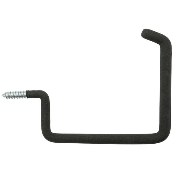 National Hardware 2121BC N112-022 Storage Screw Hook, 50 lb, Steel, Black