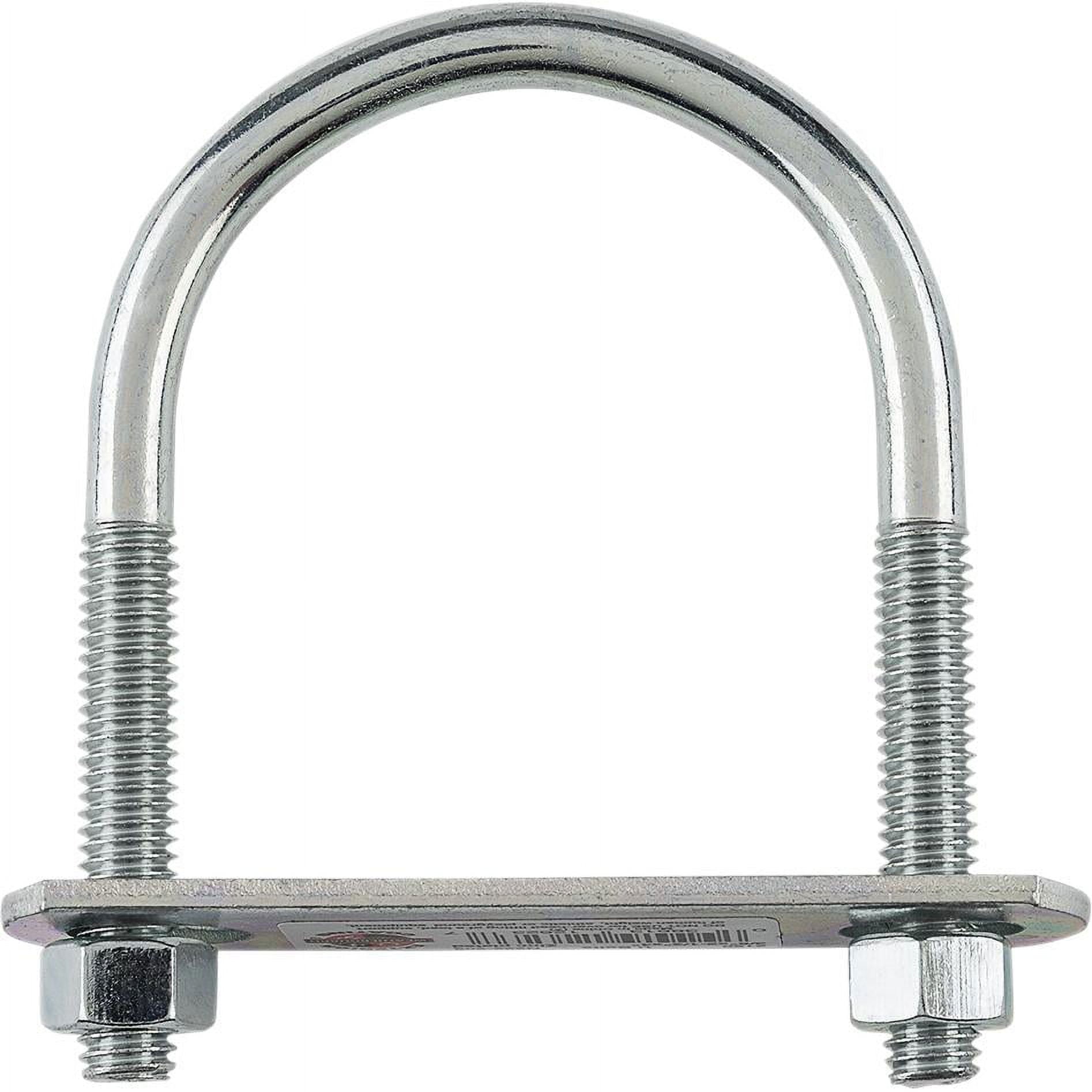 National Hardware N222-117 Zinc-Plated #146 U-Bolt 1/4x1-3/8x4 In. (Pack Of 5)