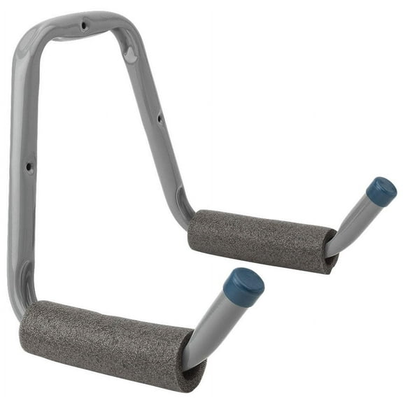 National Hardware 2206BC N112-008 Ladder Hanger, 75 lb, Screw Mounting, Steel, Gray, Powder-Coated