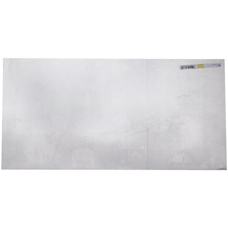 National Hardware 24 in. x 12 in. 4215BC Aluminum Sheet Metal, Mill, Yellow