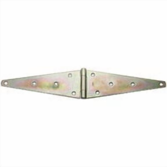National Hardware - 282BC 12" Heavy Strap Hinge - Zinc Plated