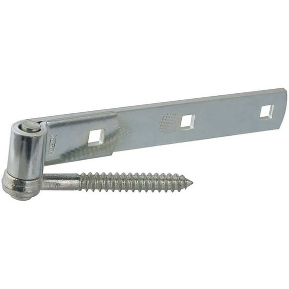 National Hardware - 290BC 10" Screw Hooks / Strap Hinge - Zinc Plated