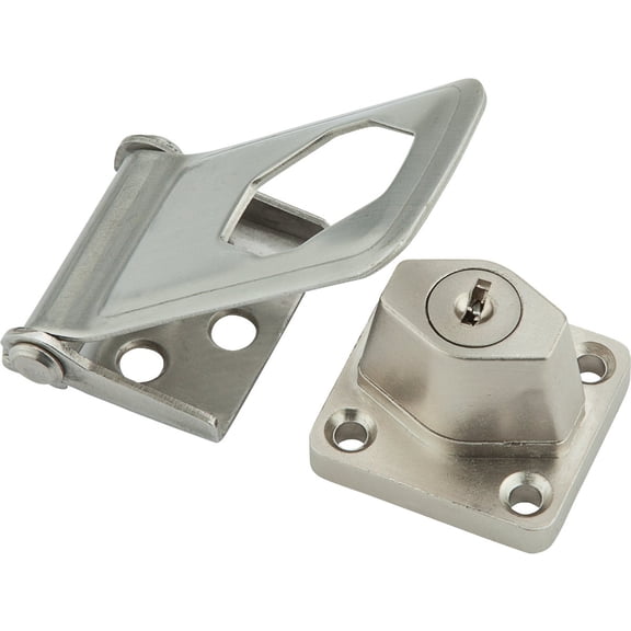National Hardware 3-1/2 In. Key Locking Hasp - Pack of 12