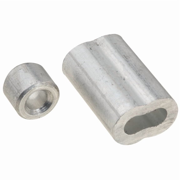 National Hardware 3/16 Dia. Aluminum Cable Ferrules and Stops