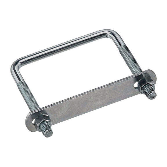National Hardware 3/8 In. x 3-5/8 In. x 4 In. Zinc Square U Bolt N244-996