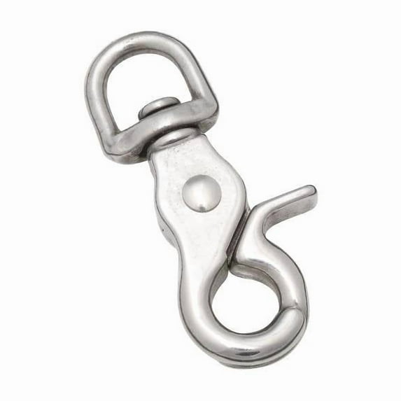 National Hardware 3161BC Series N262-386 Trigger Snap, 170 lb Working Load, Stainless Steel