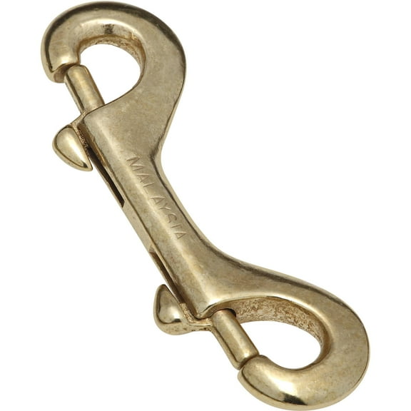 National Hardware - 3177BC 3-7/16" Double Bolt Snap - Solid Bronze