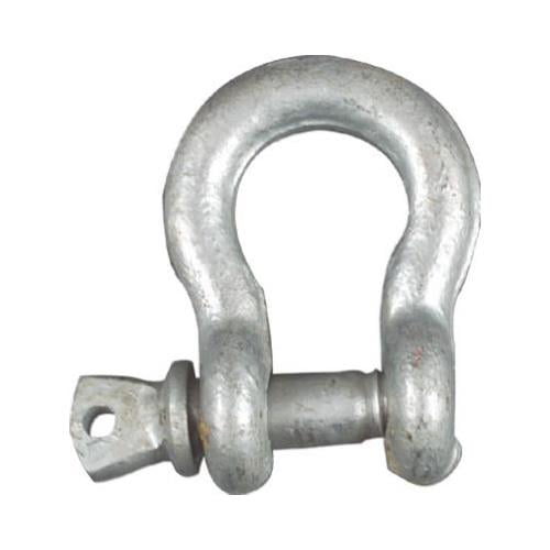 N223-685 Galvanized Anchor Shackle with Screw Pin, 0.375-In. - Quantity 1
