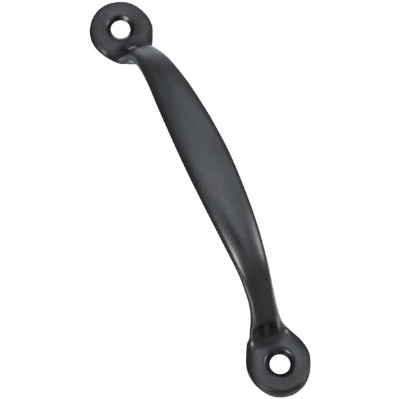 National Hardware 4-7/8 Inch Black Storm and Screen Door Pull