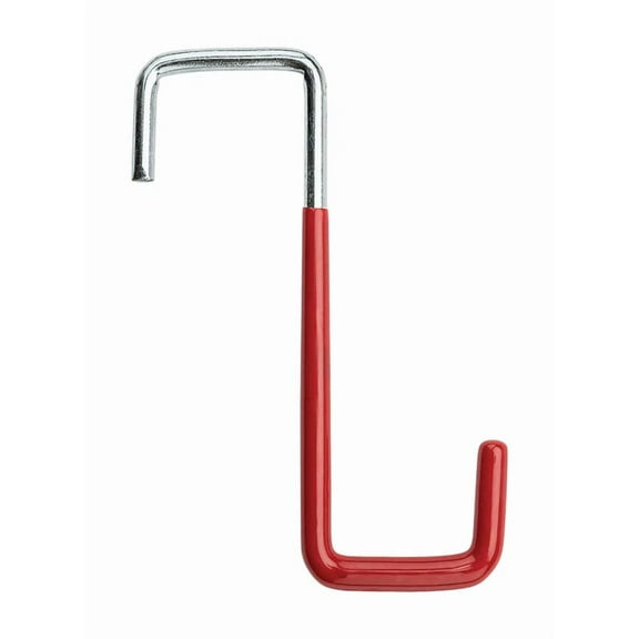 National Hardware 4 In. L Vinyl Coated Red Steel Rafter Hook 40 Lb. Cap. 1 Pk