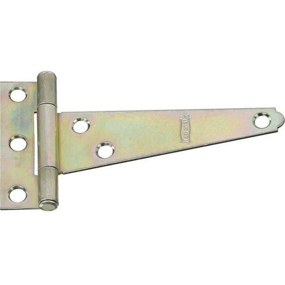National Hardware  4 in. Plated Light Strap Hinge