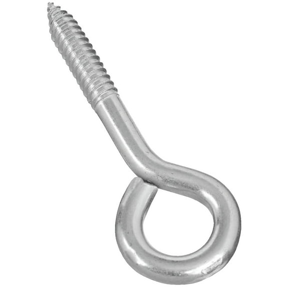 National Hardware 7/16 In. x 5-1/4 In. Zinc Lag Screw Eye N220-723 Pack of 10