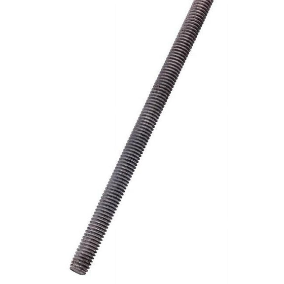 National Hardware Steel Threaded Rod - 0.37" x 36"