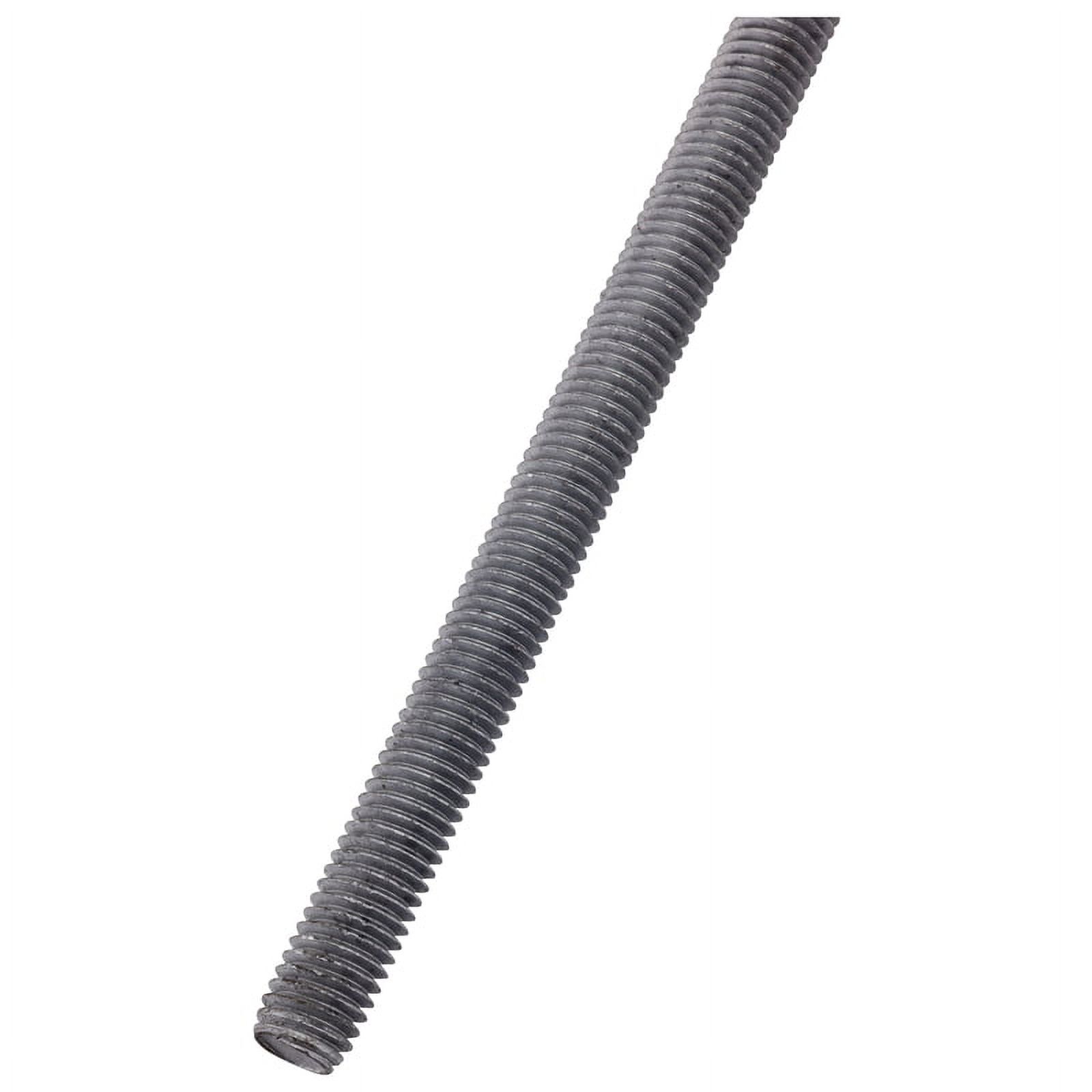 National Hardware Steel Threaded Rod - 0.5 in x 12 in - Walmart.com