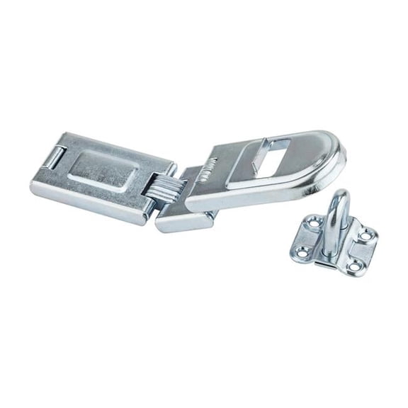 National Hardware 5006381 7.75 in. Zinc-Plated Steel Double Hinge Safety Hasp - Pack of 3