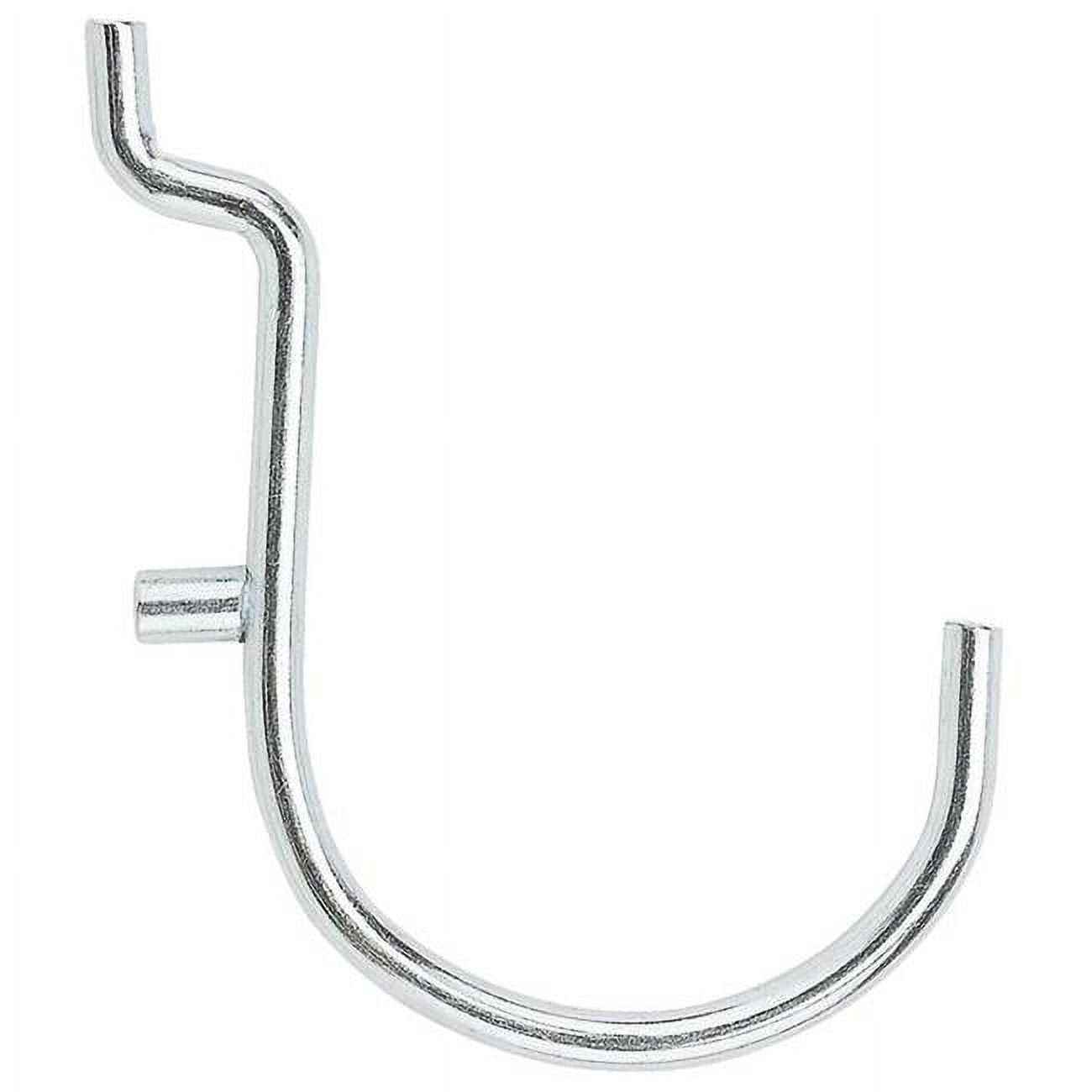 NATIONAL MANUFACTURING COMPANY 5/8 Heavy-Duty Curved Pegboard Hook, 8-Pack  - Quantity 1 National Hardware
