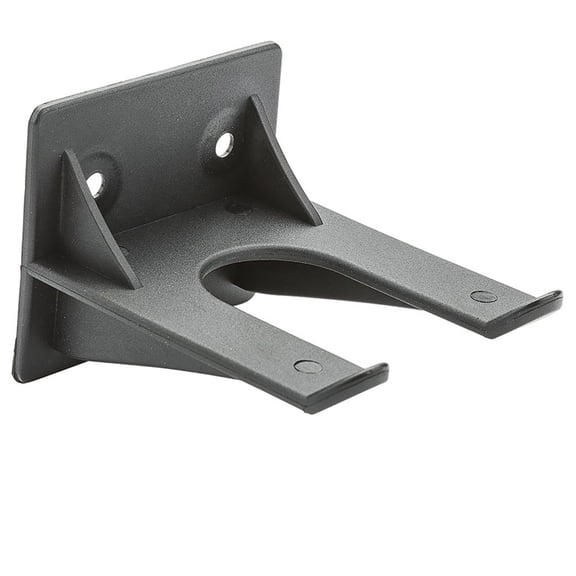 National Hardware Black Plastic 3-3/4 in. Wall Tool Holder 2 pk