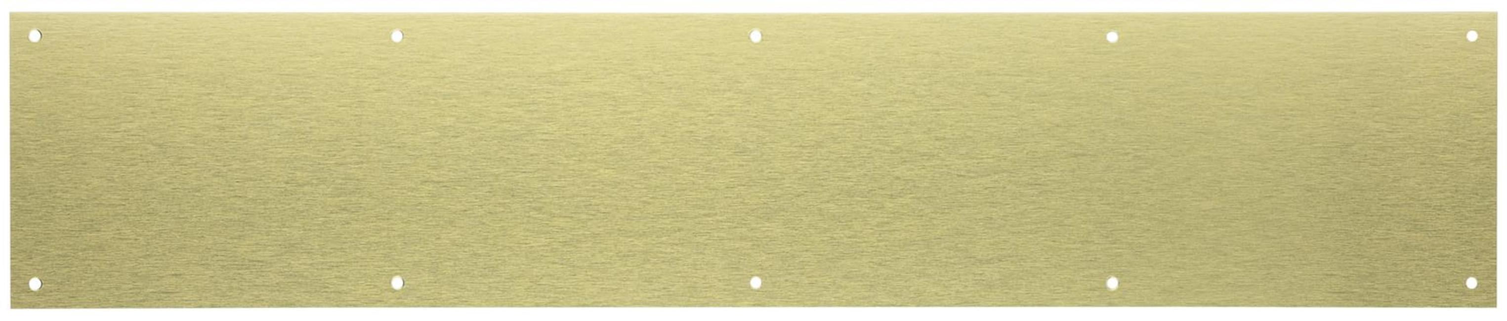 Brushed Gold 8" x 34" Stainless Steel Kickplate