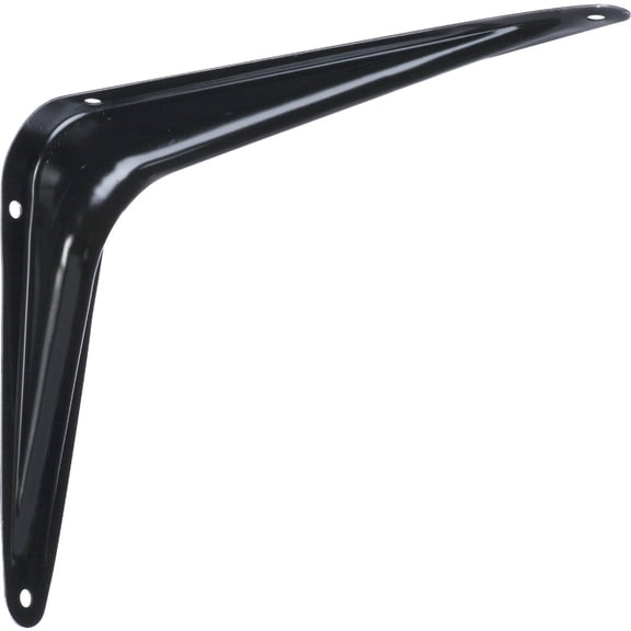 National Hardware N218-917 211BC Shelf Bracket in Black