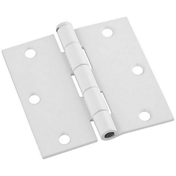 National Hardware 830335 V512 3-1/2 Hnge Wht N830-335 - White - 3-1/2 in.