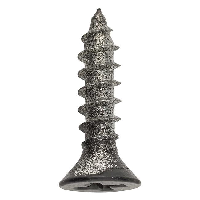 National Hardware  9 x 0.75 in. Flat Head Wood Screw - Black