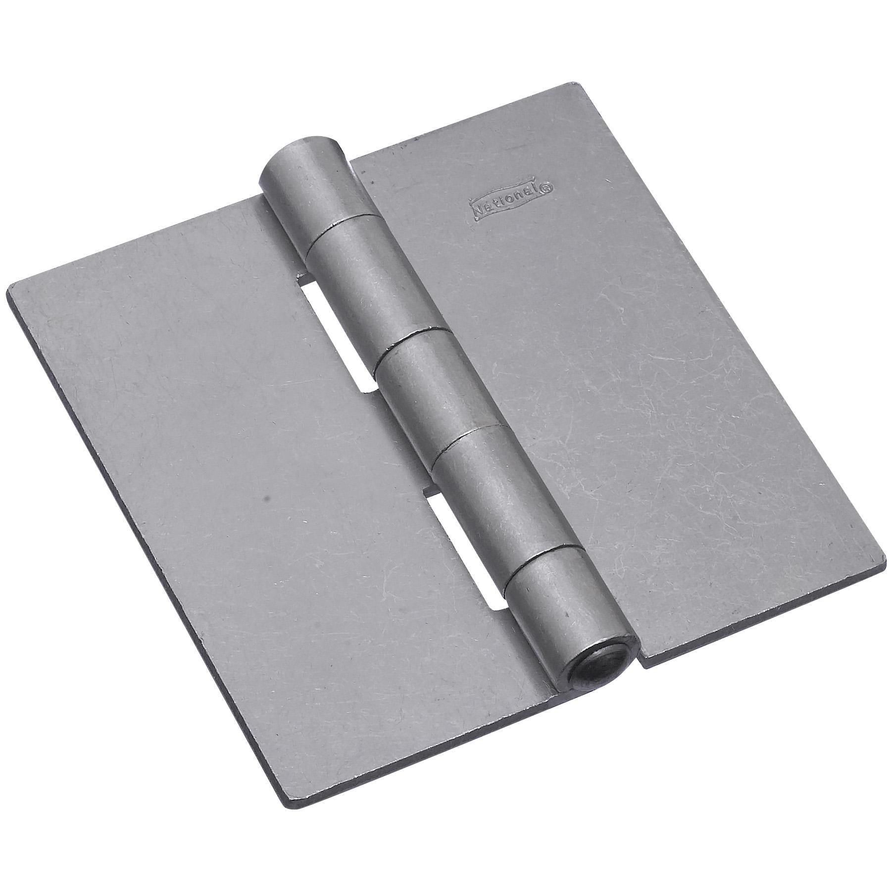 National Hardware 4" Plain Steel Surface Mount Door Hinge