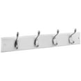 thumbnail image 1 of National Hardware B8170 S827-147 Hook Rail, 4-Hook, Wood, Satin Nickel, 1 of 2