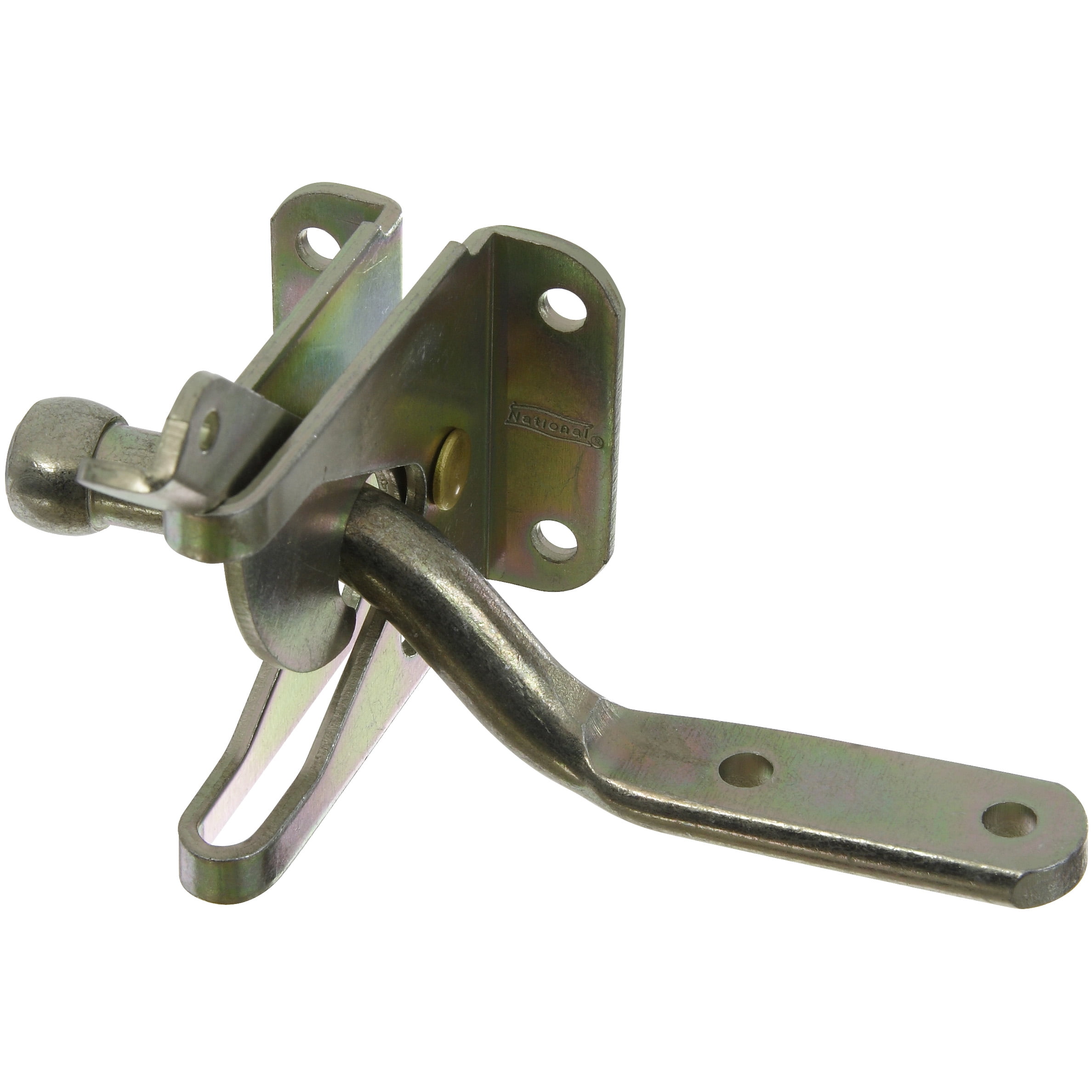 Universal Zinc Plated Gate Latch with Padlock Compatibility