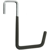 National Hardware Easy Installation Large Rafter Hook, Vinyl Black, 5.00"W