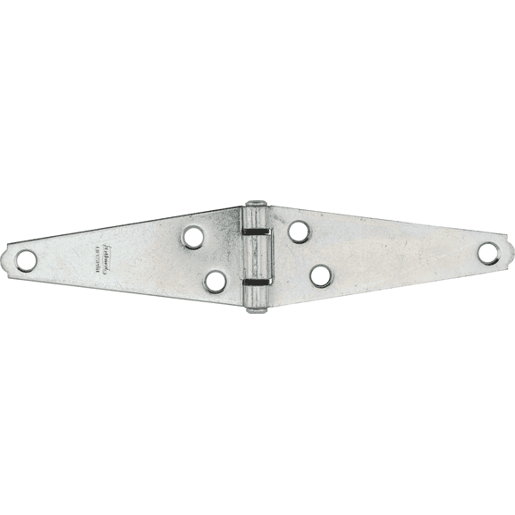 National Hardware Heavy-Duty Strap Hinge - Pack of 6 Standard Mounting Hardware, Drop-In Replacement
