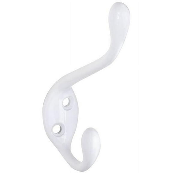 National Hardware N331-058 MPB167 Heavy Duty Garment Hook in White