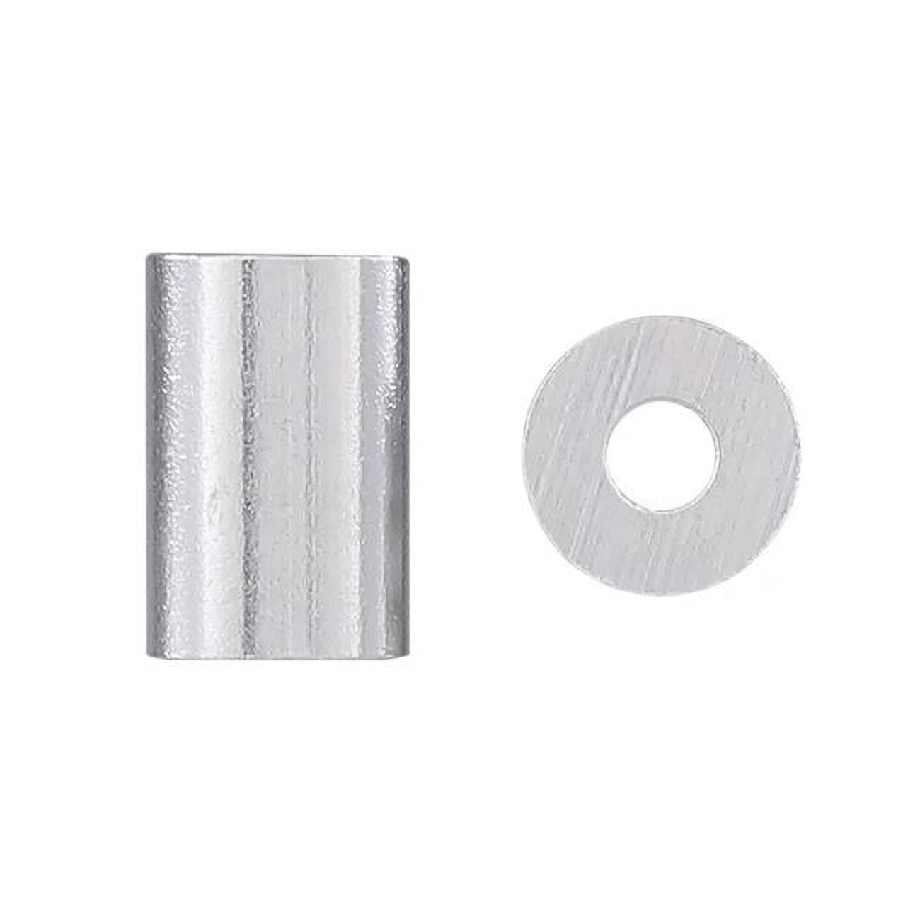 National Hardware N100-294 Ferrule and Stop, Aluminum, 1/16 In ...
