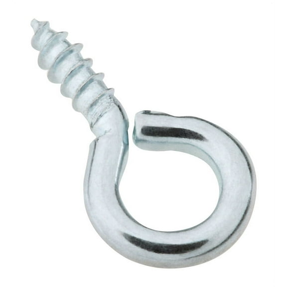 National Hardware N118-356 Small Screw Eye, Steel, 17/32", 14Pk