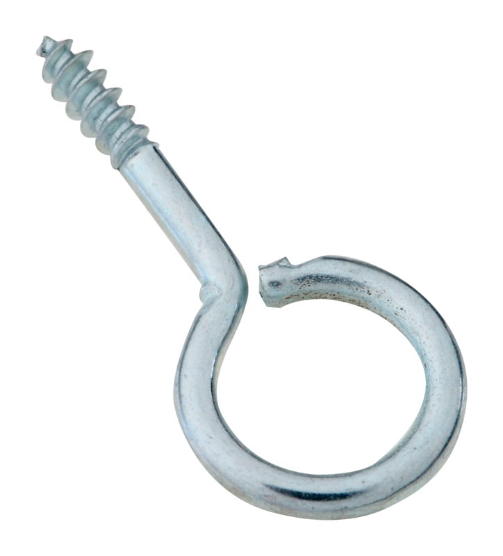 National Hardware 1-5/8 Inch Solid Brass Large Screw Eye – #8, Easy Installation With Sharp Point