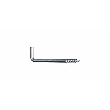 National Hardware N120-337 Square Bend Hook 3/4 in L Thread Steel Zinc