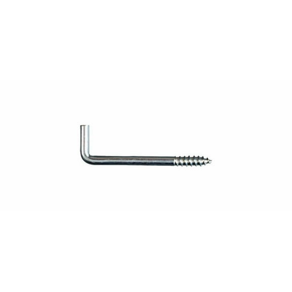 National Hardware N120-337 Square Bend Hook 3/4 in L Thread Steel Zinc