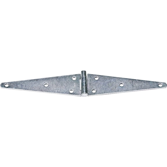 National Hardware N127-878 282BC Heavy Strap Hinge in Zinc plated,10 Inch