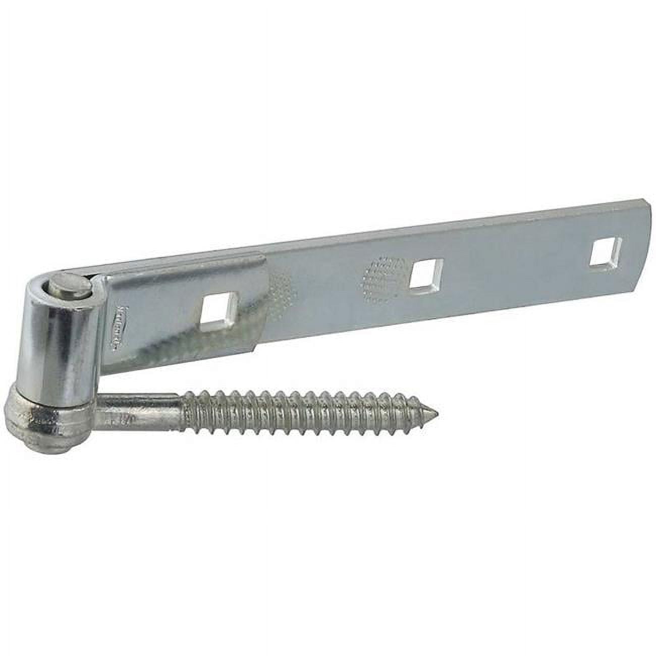 12-Inch Zinc-Plated Modern Gate Strap Hinges