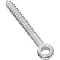 National Hardware N131-193 296BC Screw Eye in Zinc plated,1/2" x 4"