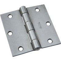 National Hardware N140-566 Utility Hinge, 3-1/2 in W Frame Leaf, 0.11 in Thick Frame Leaf, Cold Rolled Steel, Steel