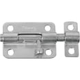thumbnail image 1 of 8-pack National Hardware N151-555 8 Pack V834 3in. Barrel Bolt, Zinc Plated — Construction & DIY Use, Standard Hardware Spec, 1 of 1