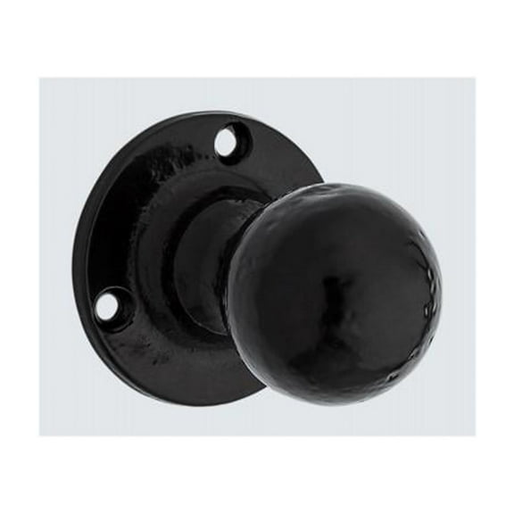 National Hardware N166-002 Decorative Knob Pull, Black - Quantity 5