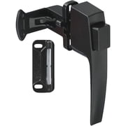 National Hardware N178-392 Pushbutton Latch in Black, 1-3/4"