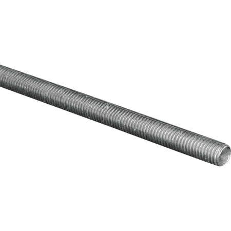 National Hardware N179-556 4000BC Steel Threaded Rod in Zinc plated