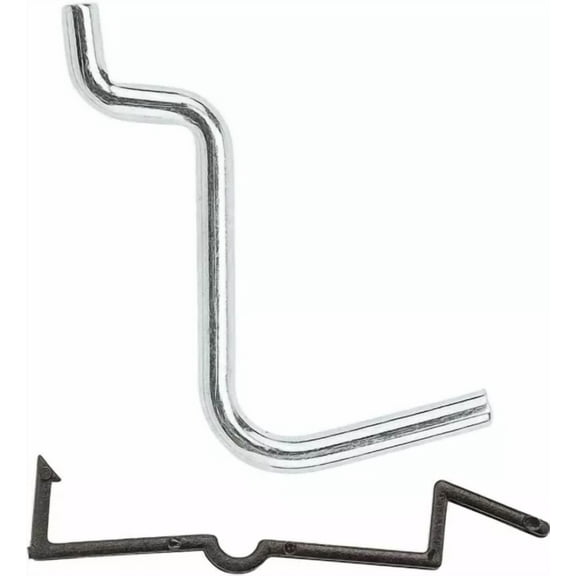 National Hardware N180-004 V2301 Angle Hooks, 1", Zinc Plated