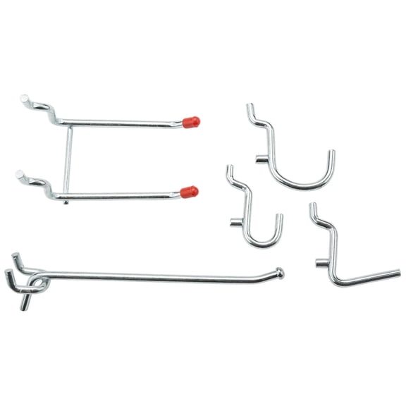 NATIONAL MFG/SPECTRUM BRANDS HHI Garage/Workshop Peg Hook Kit, 16-Pk. N182-002