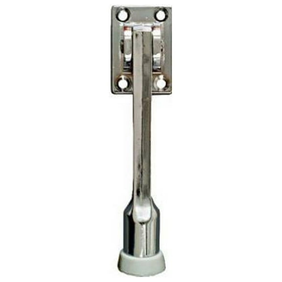 National Hardware N184-234 V239 Kickdown Door Stop in Chrome