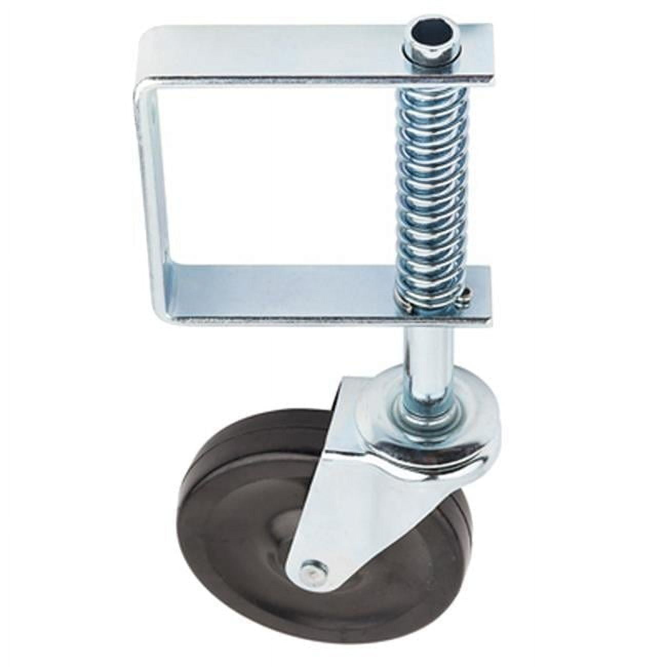 National Hardware Zinc Plated Gate Caster with Rubber Wheel