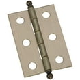 thumbnail image 1 of National Hardware N213-553 Decorative Hinge 5 lb Weight Capacity Brass, 1 of 2