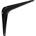 thumbnail image 1 of National Hardware Shelf Bracket N218-911 - Steel, Black Finish - 5" x 6", 1 of 1